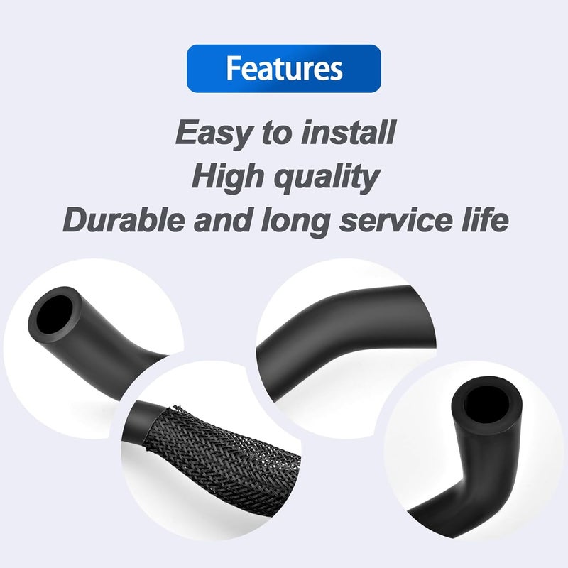 CULMKARI 3Pcs Breather Hoses Fits for 2005-2020 Nissan Pathfinder NV Xterra Frontier Replace 11823-EA20A 11826-ZL80B 11826-EA200 - Image 4